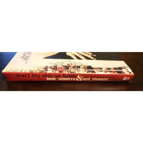 Dave Navarro Don’t Try This at Home HC 1st Ed Memoir RHCP Jane’s Addiction - Picture 5 of 8